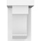Ekena Millwork Standard Emerson Architectural Grade PVC Bracket, 5"W x 8"D x 8"H BKTP05X08X08EMR - alternate 3